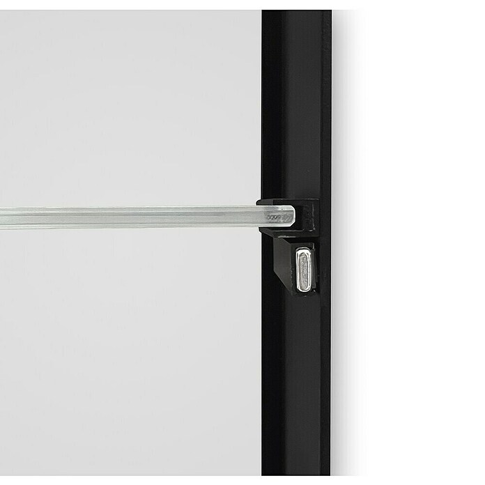 DSK Specchio contenitore a LED Aluminio Elegance