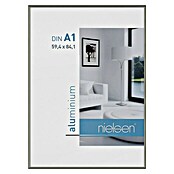 Nielsen Marco de fotos (Contraste de color gris, 59,4 x 84,1 cm / DIN A1, Aluminio)