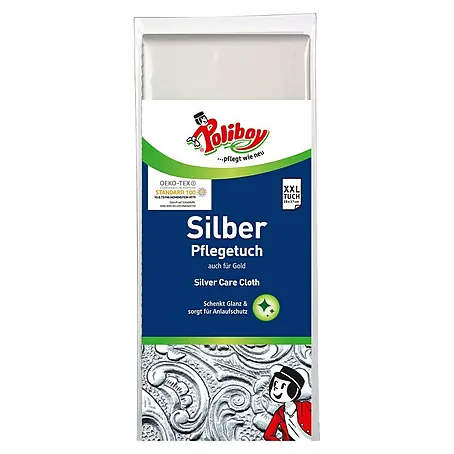 Poliboy  Pflege- & Poliertuch Silber