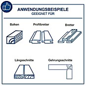 Scheppach Tischkreissäge HS100S (2.000 W, Durchmesser Sägeblatt: 250 mm, Schnitttiefe bei 90 °: 85 mm) | BAUHAUS