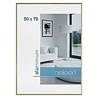 Nielsen Bilderrahmen Pixel (50 x 70 cm, Gold, 50 x 70 cm, Glas)