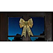 Geroma LED-Weihnachtsleuchte Schleife (L x B x H: 34 x 22 x 34 cm, Gold, Warmweiß) | BAUHAUS