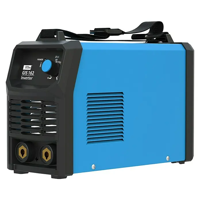 Güde Elektrodenschweißgerät GIS 162 - Schweißstrom: 10 A - 160 A, 230 V - Das blaue GÜDE GIS 162 Inverter Schweißgerät, ideal für professionelle Schweißarbeiten. Kompakt, leistungsstark und zuverlässig für vielseitige Anwendungen.