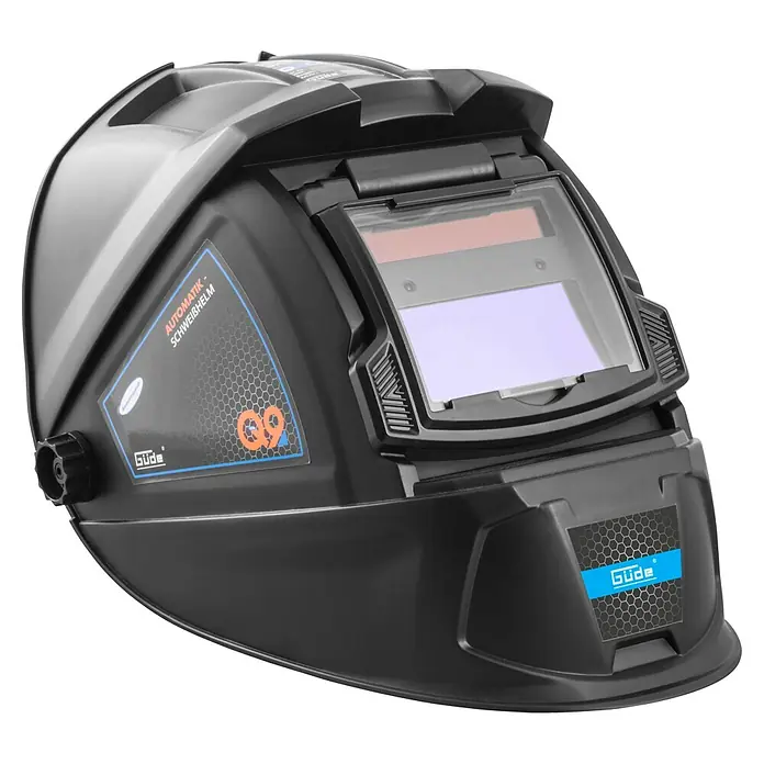 Güde Schweißhelm GSH-K - Internationale Größe: Universal - Bild eines Güde Automatik-Schweißhelms mit automatischer Abdunkelung für optimalen Schutz beim Schweißen.