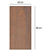 Terrassenplatte Industrial (80 x 40 x 4 cm, Corten, Beton) | BAUHAUS