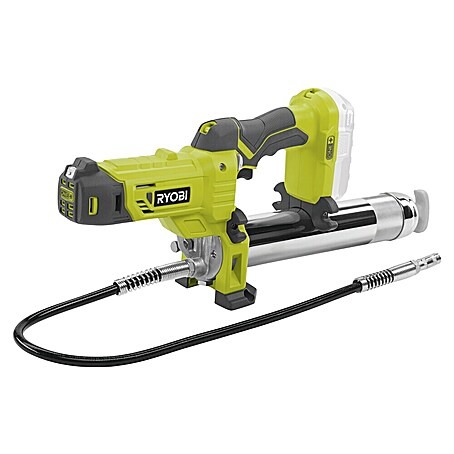 Ryobi ONE+ Akku-Fettpresse R18GG-0 (18 V, Ohne Akku, Li-Ionen, Max. Druck: 690 bar)