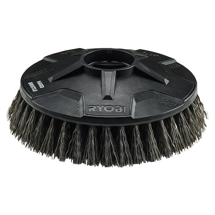 Ryobi Nylon-Scheibenbürste (Durchmesser: 15 cm, Steife Borsten)