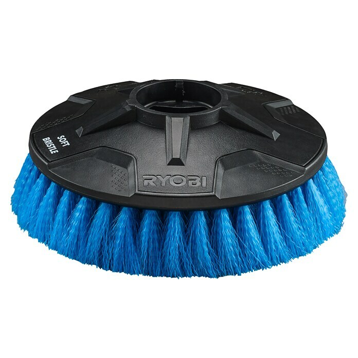 Ryobi Nylon-Scheibenbürste (Durchmesser: 15 cm, Weiche Borsten)
