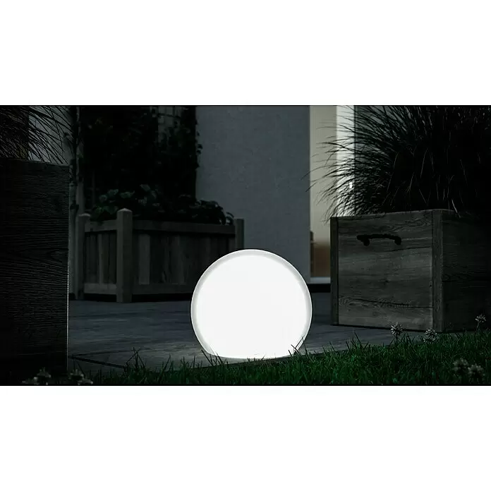 New Garden Design-Außenleuchte Buly 30 - Durchmesser: 30 cm, E27, IP65 - Stimmungsaufnahme
