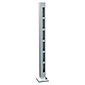 Recal Zaunpfosten Karlsdal (Höhe: 107,5 cm, Endpfosten links, Natur eloxiert, Aluminium) | BAUHAUS