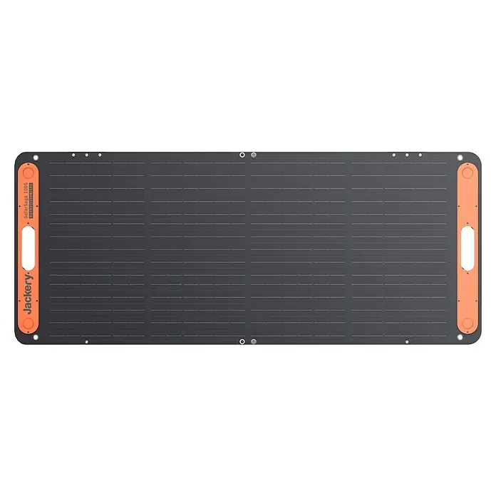 Jackery Colector luz solar Saga - 100 W, 122 x 53,5 cm - El panel solar Jackery SolarSaga 100S, una solución solar portátil y plegable para actividades al aire libre y energía de emergencia.