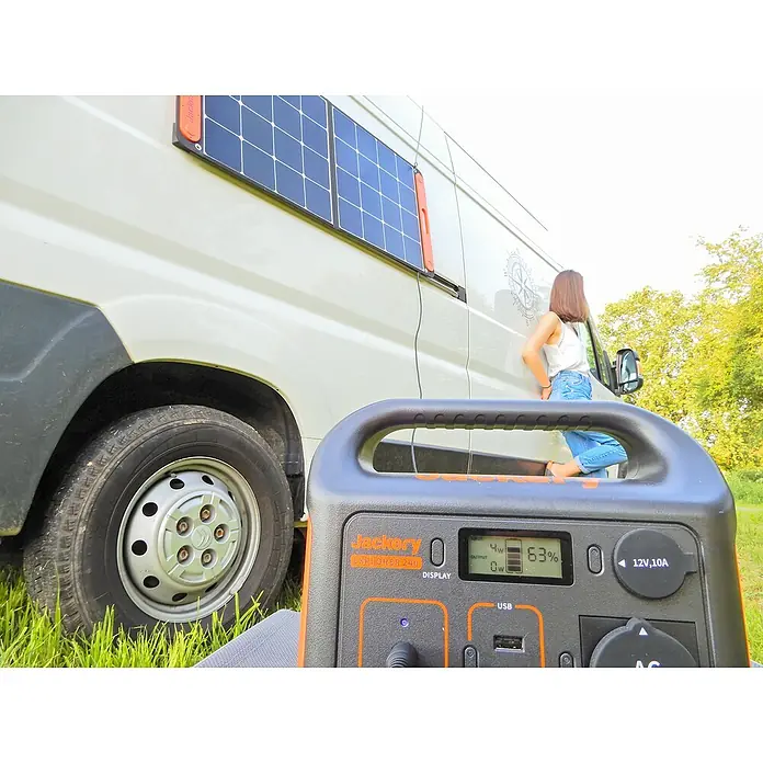 Jackery Estación de energía portátil Explorer 240 Pro EU - 240 Wh, Negro, 16,8 Ah - Centrándonos en la Jackery Powerstation Explorer 240, una fuente de alimentación portátil y fiable para tus aventuras al aire libre.