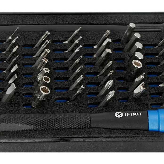 iFixit Bit-Set Mako Precision - Geeignet für: Smartphones - Das iFixit-Werkzeugset mit verschiedenen Schraubendreher-Bits, perfekt für Elektronikreparaturen und Bastelarbeiten. Präzision für Profis!
