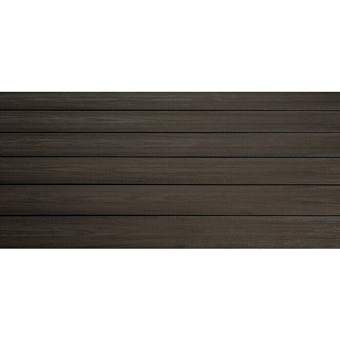 WPC-Terrassendiele Rheindeck Premium (300 x 14 x 2,5 cm, Karlsruher Ebenholz) | BAUHAUS