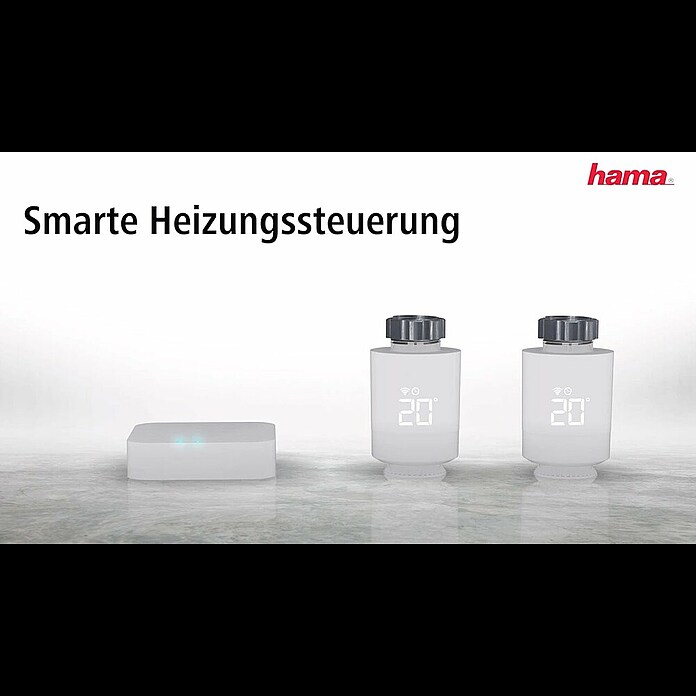 Hama Heizkörper-Thermostat Smart (M30 x 1,5 mm) | BAUHAUS