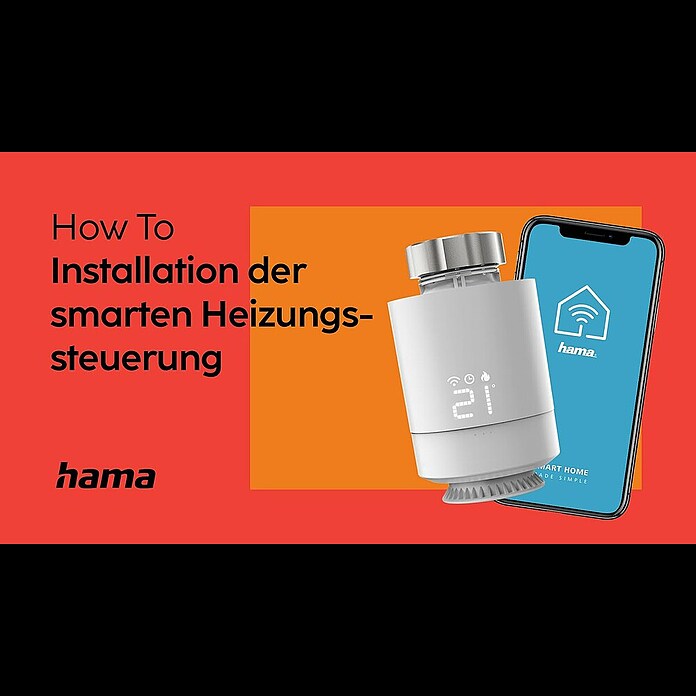 Hama Heizkörper-Thermostat Smart (M30 x 1,5 mm) | BAUHAUS