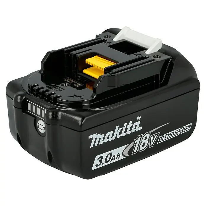 Makita LXT 18V Akku & Ladegerät Power Source Kit - 2 Akkus, 18 V, Li-Ionen, 3 Ah - Makita 3.0Ah 18V Lithium-Ionen-Akku, ideal für kabellose Elektrowerkzeuge. Zuverlässige Energiequelle für Profis und Heimwerker.