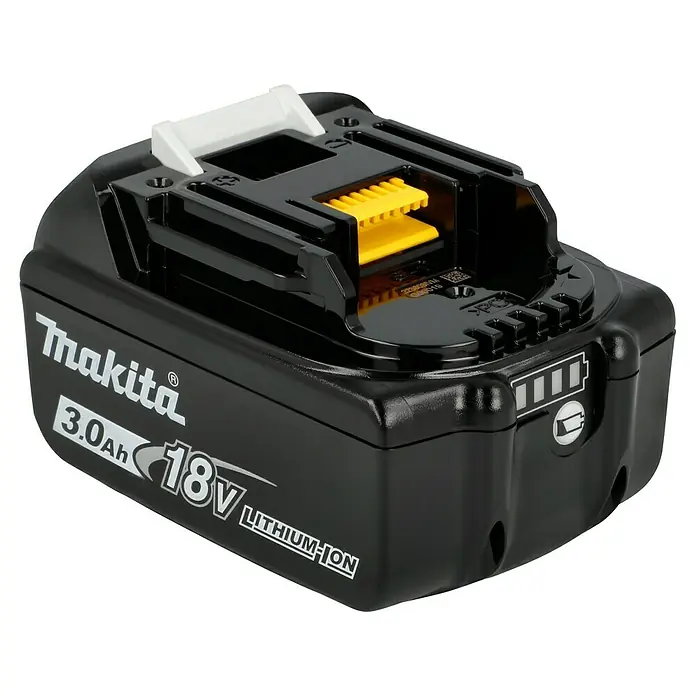 Makita LXT 18V Akku & Ladegerät Power Source Kit - 2 Akkus, 18 V, Li-Ionen, 3 Ah - Makita 3.0Ah 18V Lithium-Ionen-Akku, ideal für Elektrowerkzeuge. Zuverlässige Energiequelle für Profis und Heimwerker.