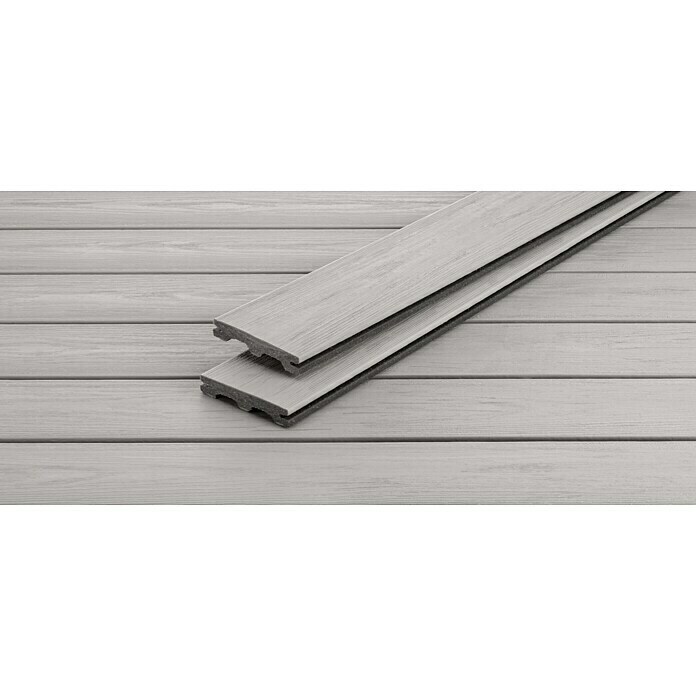 WPC-Terrassendiele Rheindeck Premium (300 x 14 x 2,5 cm, Mainzer Teak) | BAUHAUS