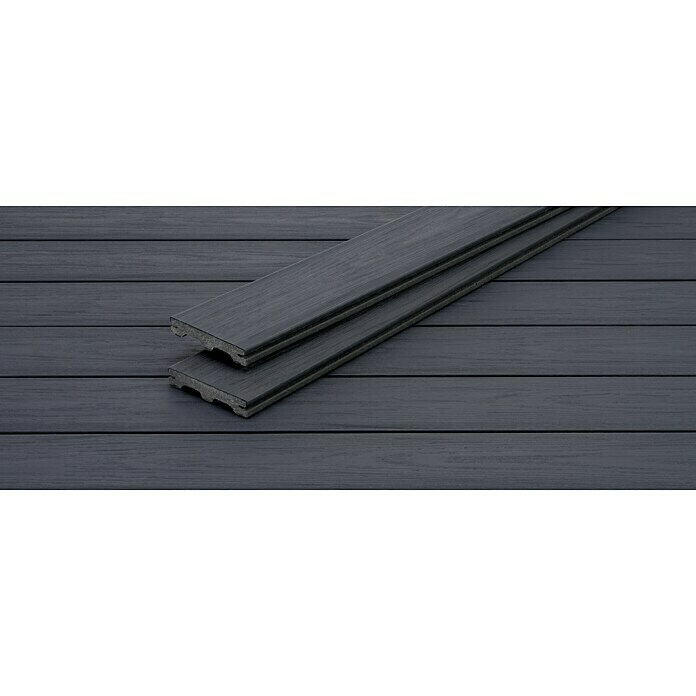 WPC-Terrassendiele Rheindeck Premium (300 x 14 x 2,5 cm, Kölner Walnuss) | BAUHAUS