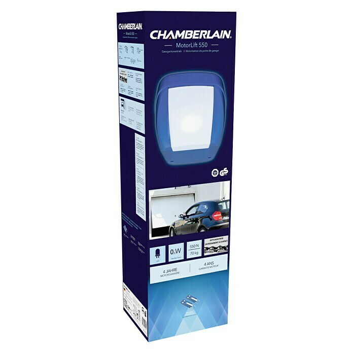 Chamberlain Garagedeuraandrijving MotorLift 550 (Poortoppervlak: Max. 7,4 m², Trekkracht: Max. 550 N)