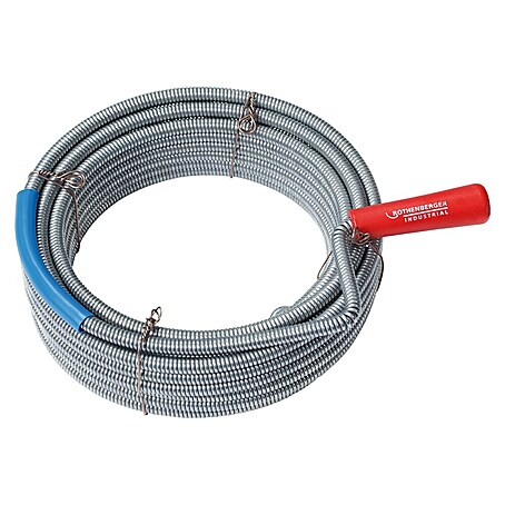 Rothenberger Industrial Rohrreinigungsspirale (Länge: 5 m, 9 mm)