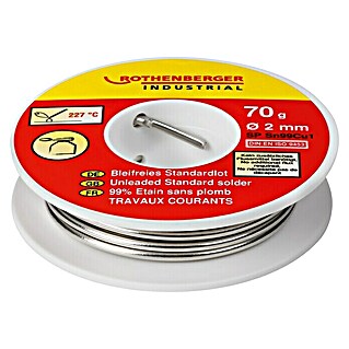 Rothenberger Industrial Standardna žica za lemljenje (Promjer: 2 mm, 70 g)