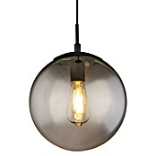 Globo Pendelleuchte rund BLAMA (40 W, Ø x H: 25 x 120 cm, Schwarz-matt, E27) | BAUHAUS