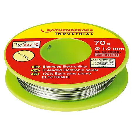 Rothenberger Industrial  Hilo de soldadura electrónica