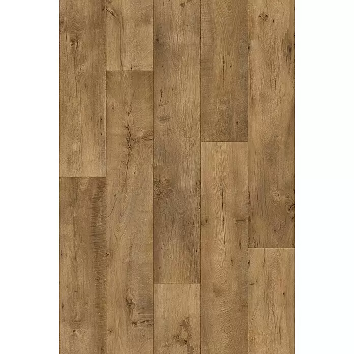 Beauflor PVC-Boden Meterware Hermes - 400 cm, Wood 02, Braun - Draufsicht
