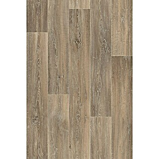 Beauflor PVC-Bodenbelag Meterware Hermes (Wood 05, Breite: 400 cm, Braun/Grau)