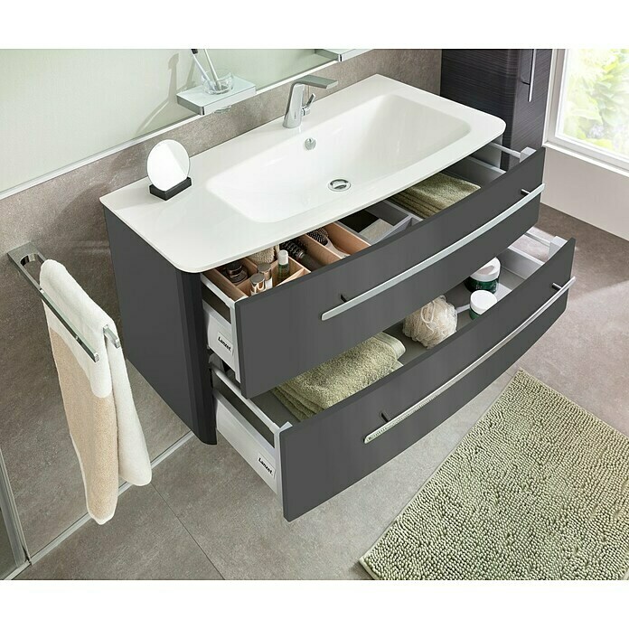 Lanzet Classico Wastafelonderkast (99,2 x 52,4 x 48,2 cm, Chroom) | BAUHAUS