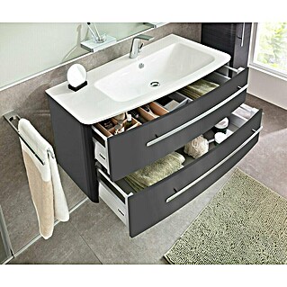 Lanzet Classico Wastafelonderkast (99,2 x 52,4 x 48,2 cm, Chroom)