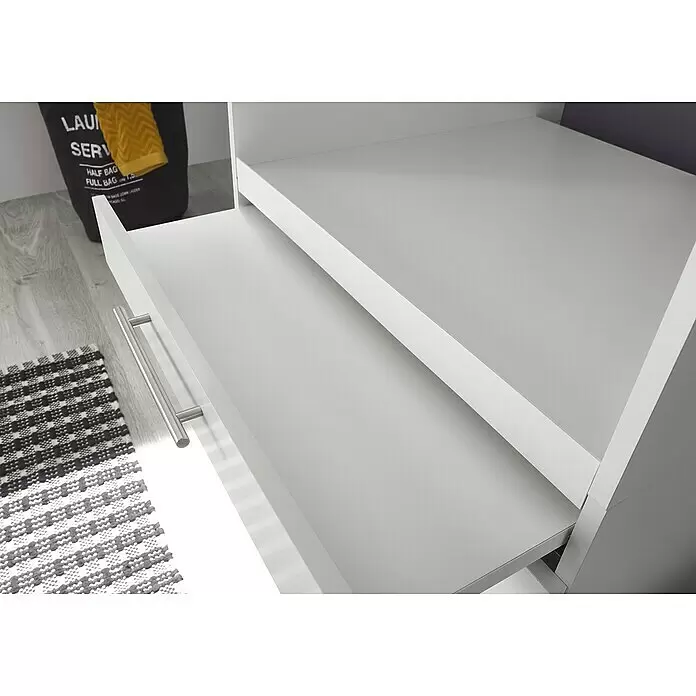 Respekta Waschmaschinenschrank ClaraL x B: 67,6 x 184,8 cm, Weiß, Mit zwei Waschmaschinenschränke & Hochschrank