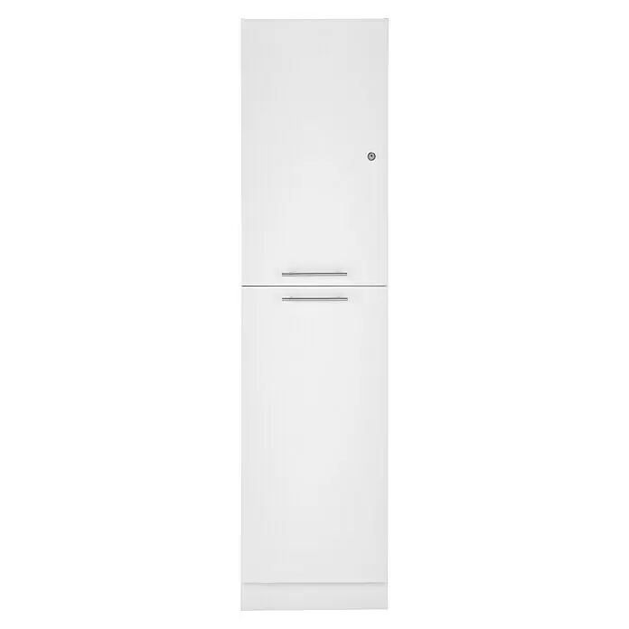 Respekta Waschmaschinenschrank ClaraL x B: 67,6 x 184,8 cm, Weiß, Mit zwei Waschmaschinenschränke & Hochschrank