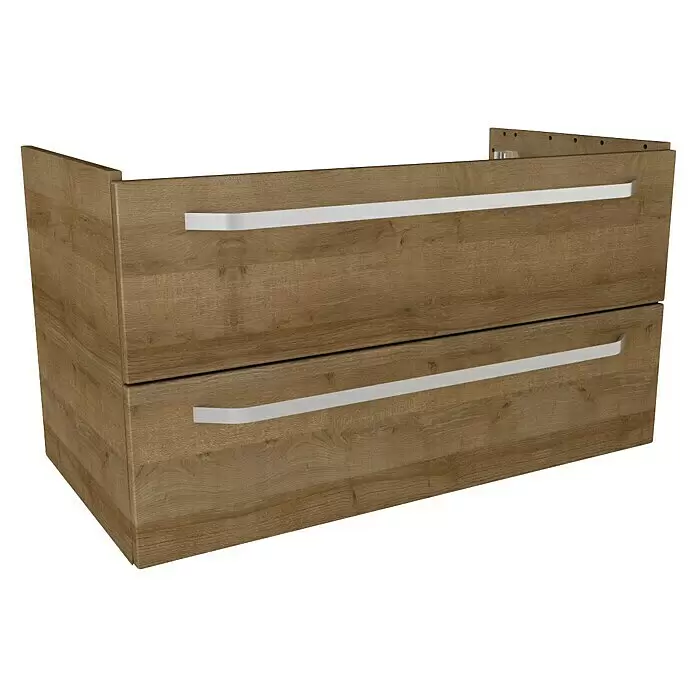 Lanzet K2 Waschtischunterschrank87,9 x 45,3 x 48,9 cm, Berg Eiche
