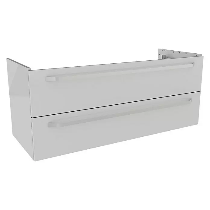 Lanzet K2 Waschtischunterschrank117,9 x 45,3 x 48,9 cm, Weiß