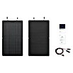 EcoFlow Solarmodul Flexible Full Black (Nennleistung: 100 W, L x B x H: 105 x 61,2 x 2,5 cm, Wirkungsgrad Solarzelle: 23 %) | BAUHAUS