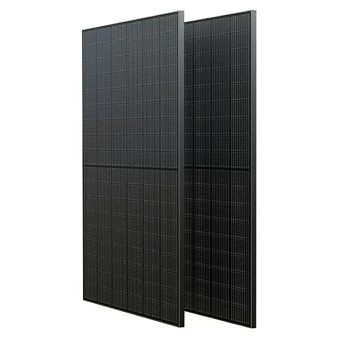 EcoFlow Solarmodul-Set Full Black - 0% MwSt. (gem. § 12 Abs. 3 UStG)800 W, L x B x H: 172 x 113 x 3,5 cm, Wirkungsgrad Solarzelle: 23 %