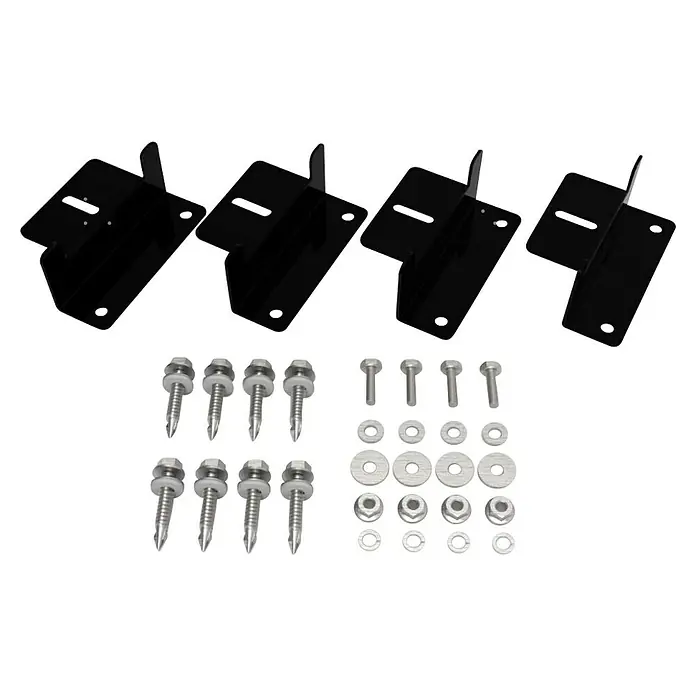 EcoFlow Solarmodul-Set Full Black - 0% MwSt. (gem. § 12 Abs. 3 UStG)800 W, L x B x H: 172 x 113 x 3,5 cm, Wirkungsgrad Solarzelle: 23 %