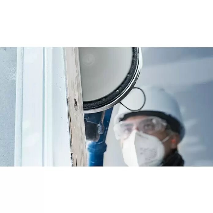 Bosch Expert Schleifgitter-Set M480 - Durchmesser: 225 mm, je 2 x P80/120/180, 1 x Schleiftellerschoner, 7 -tlg. - Anwendungsbeispiel