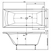 Ottofond Whirlpool Tacoma (170 x 75 cm, Sanitäracryl, Weiß, Exklusiv) | BAUHAUS