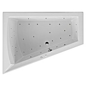 Ottofond Whirlpool Cebu 2 (175 x 135 cm, Sanitäracryl, Weiß, Exklusiv, Linksseitig) | BAUHAUS