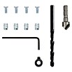 Wolfcraft Set de reparación (11 pzs., Específico para: Bisagras de cazoleta) | BAUHAUS