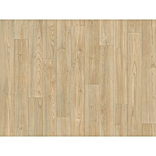 Beauflor PVC-Bodenbelag Meterware Athena (Wood 16, Breite: 400 cm, Hellbraun)