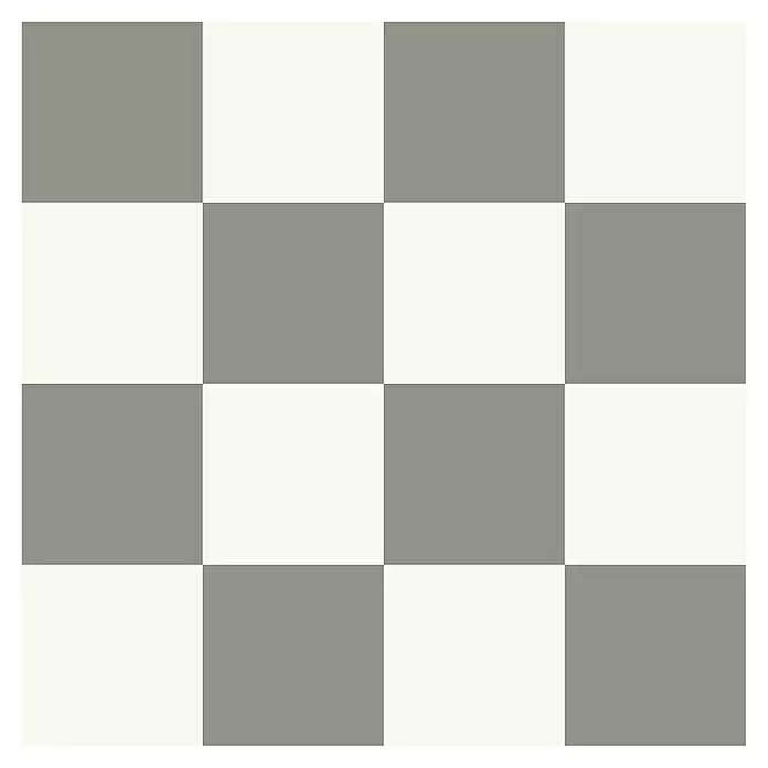 Beauflor PVC-Boden Meterware Orion300 cm, Tile 02, Grau/Weiß