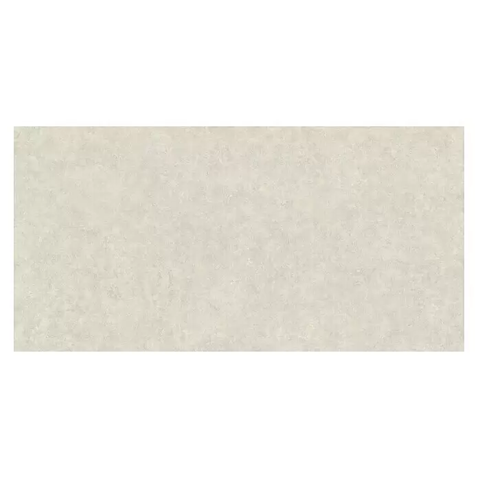 Beauflor PVC-Boden Meterware Orion - Sonstige, Breite: 400 cm, Hellgrau - Rechteckige hellgraue Fliese mit strukturierter Stein- oder Betonoptik.