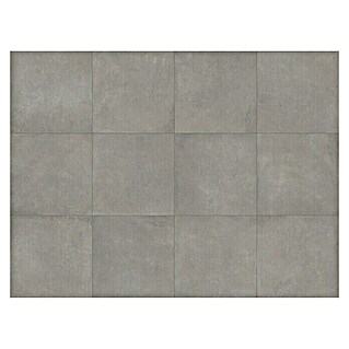 PVC-Bodenbelag Meterware Jupiter (Tile 22, Breite: 400 cm, Grau)