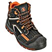 Sicherheitsstiefel Maddox (44, Schutzklasse nach EN ISO 20345: S3, Schwarz, Orange) | BAUHAUS