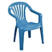 Progarden Kinder-Stapelstuhl Sedia (Hellblau, Kunststoff, Breite: 38 cm)